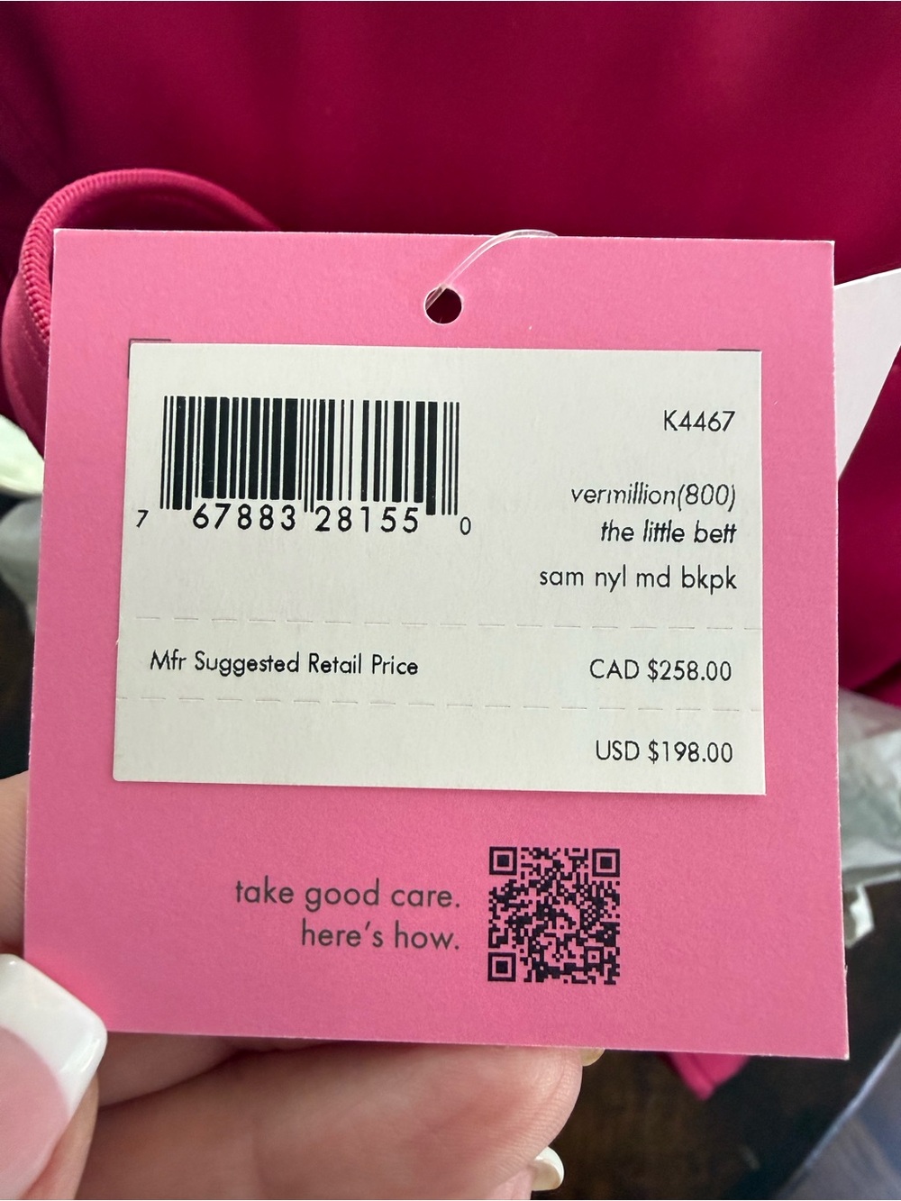 Kate Spade Backpack - Picture 3 of 3